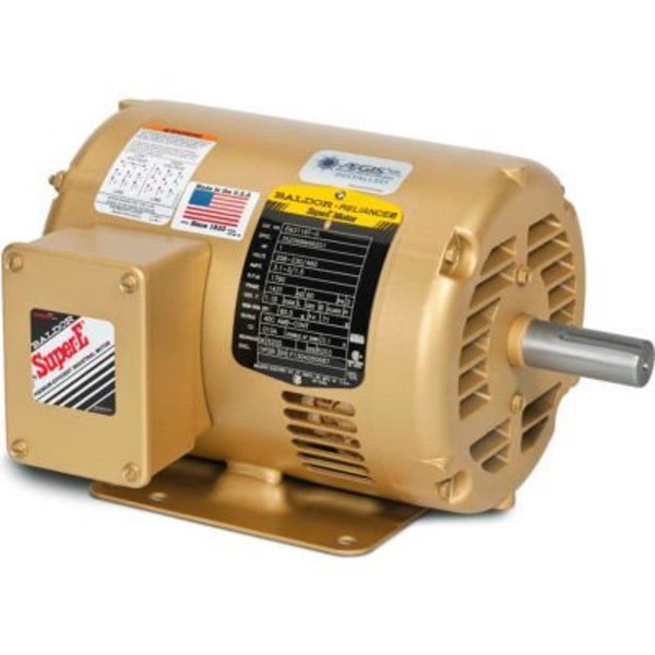 Baldor-Reliance Baldor-Reliance 1.5HP 1800RPM 56 Frame 3PH 230/460V, ODP, Rigid, Premium Efficiency EM31154